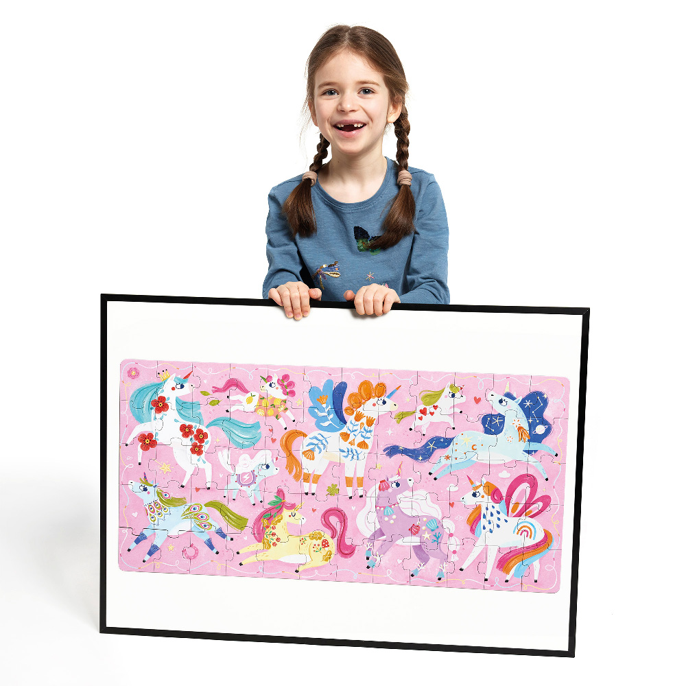PUZZLE LICORNES, 60 PCS* NOUVEAU