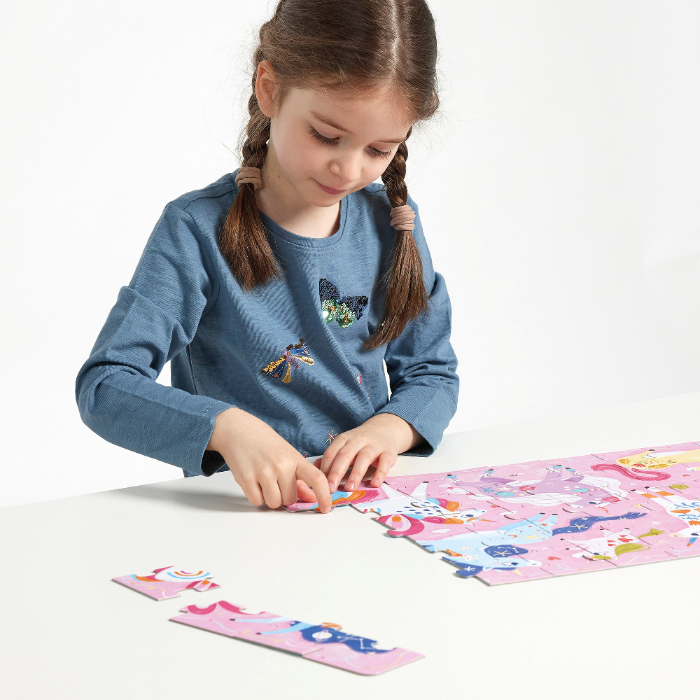 PUZZLE LICORNES, 60 PCS* NOUVEAU