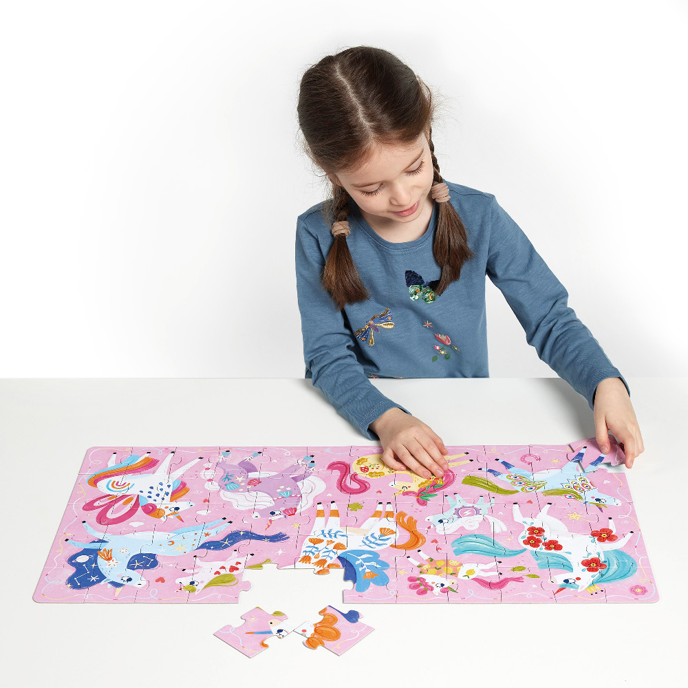 PUZZLE LICORNES, 60 PCS* NOUVEAU