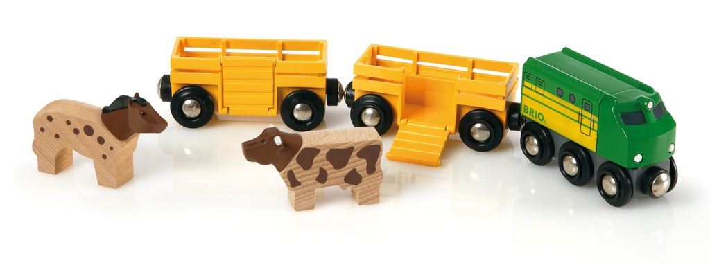 LE TRAIN DES ANIMAUX DE LA FERME