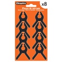 PINCES DE SERRAGE, LOT DE 8 * NOUVEAU
