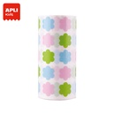 GOMMETTES ADHESIVES FLEURS, LE ROULEAU