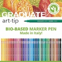 MARQUEURS DE COLORIAGE "GRADUATE", POCHETTE DE 12