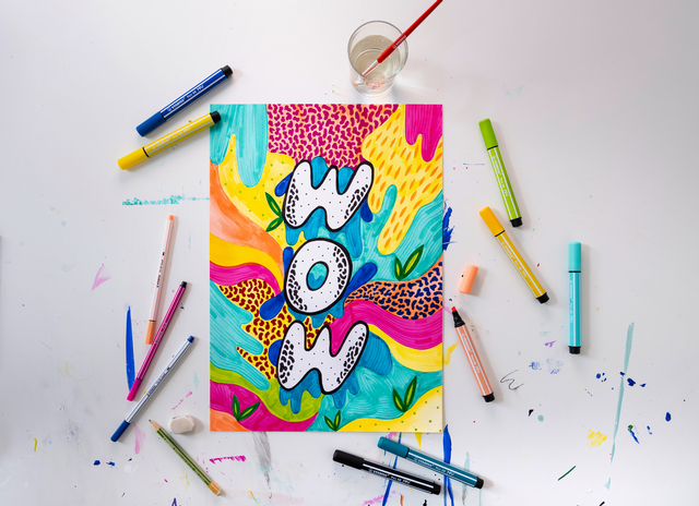 STABILO PEN 68 MAX ARTY, POCHETTE DE 12* NOUVEAU