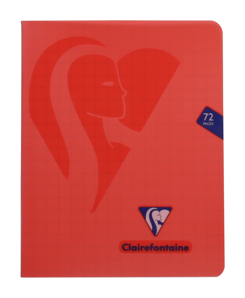 CAHIER CLAIREFONT. ECO PP  72P 10MM