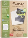 PROTEGE-DOCUMENT A4 FOREVER RECYCLE, BTE DE 100* NOUVEAU