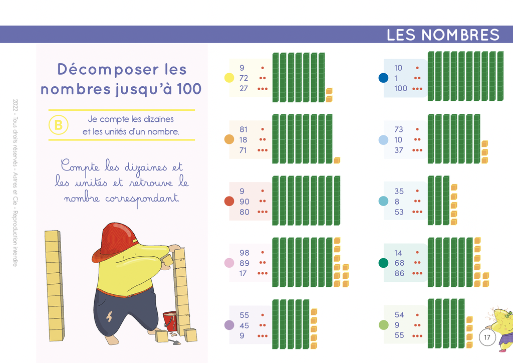 CHEVALET ETOILIUM "N°1 FRANCAIS ET MATHEMATIQUES"* NOUVEAU
