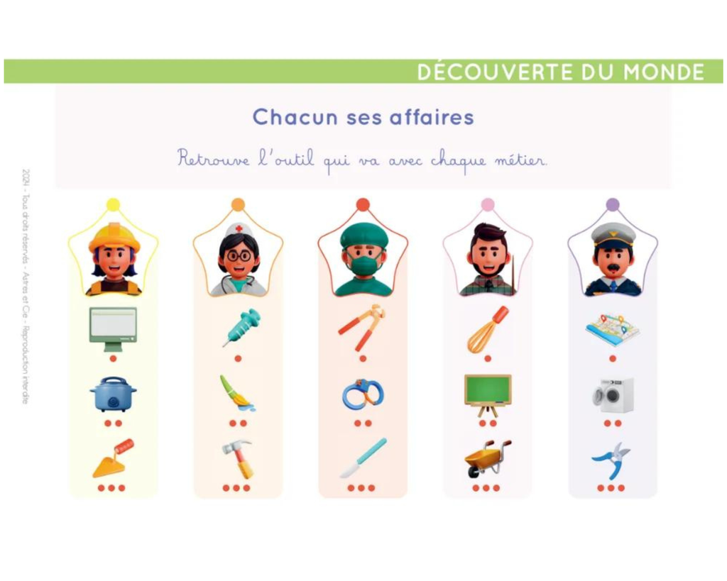 CARNET ETOILIUM "VIVE LA MATERNELLE"