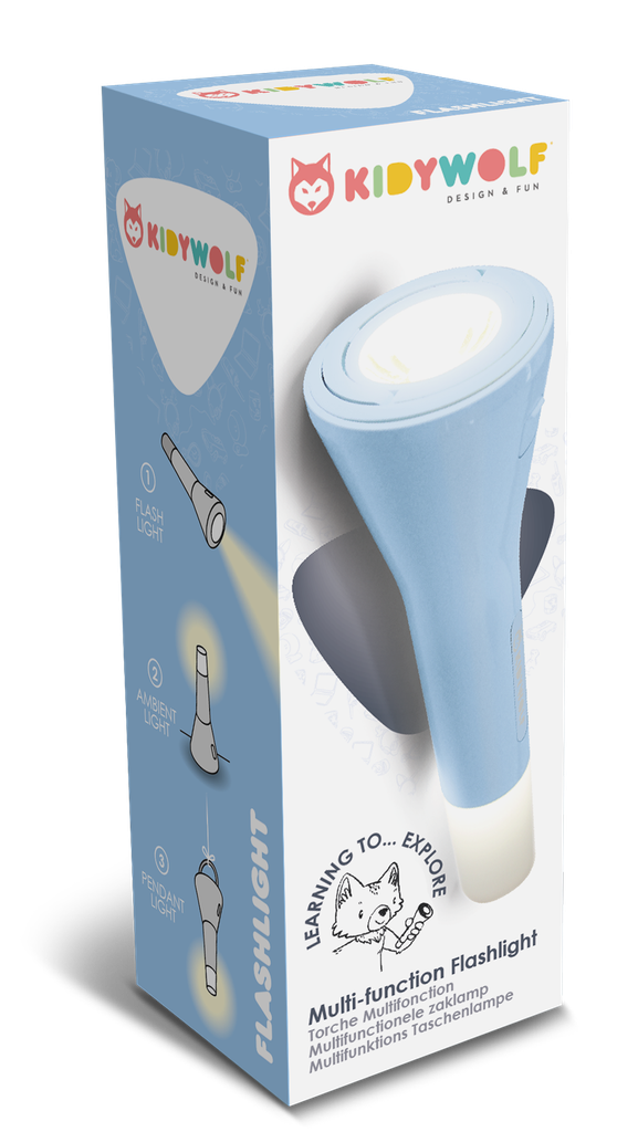 KIDYFLASHLIGHT LAMPE TORCHE, BLEU
