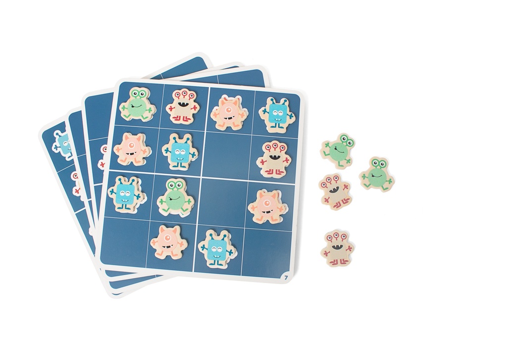 SUDOKU DES PETITS MONSTRES