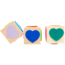 GOMMETTES TEXTURES COEURS