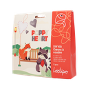 COEURS FEUTRINE A COUDRE, LOT DE 3