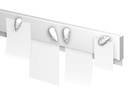 INFO RAIL BLANC MAGNETIQUE, 2M
