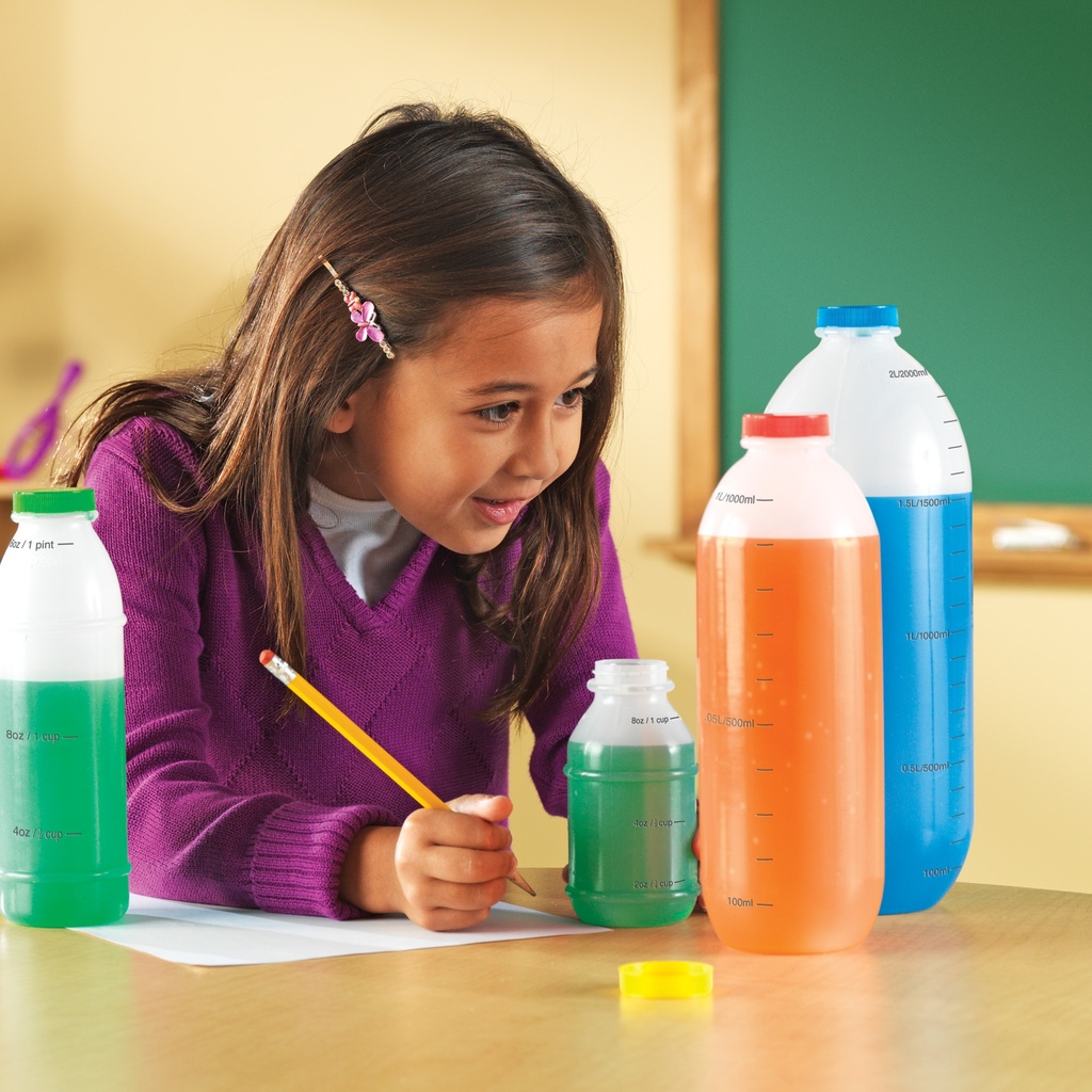 MESURES DE LITRES, SET DE 4