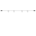 TROMBONES NOIRS POUR CABLE