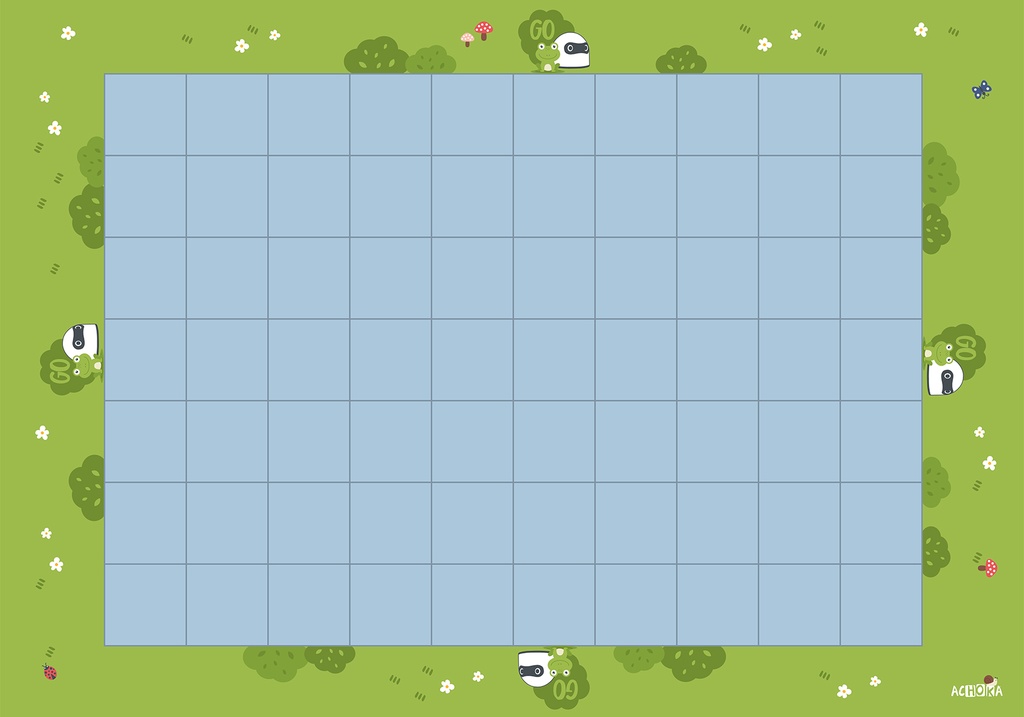 PLATEAU DE JEU - NIVEAU 3 - ROBOT ACHOKA * NOUVEAU