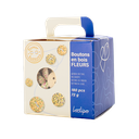 BOUTONS EN BOIS FLEURS