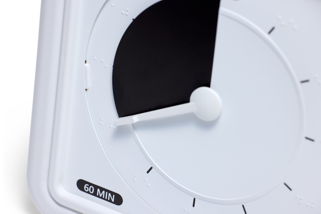 TIME TIMER MEDIUM BRAILLE NOIR