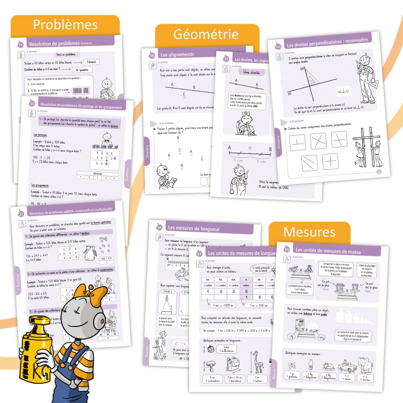 MON PETIT MEMO MATHS 4E ET 5E PRIMAIRES