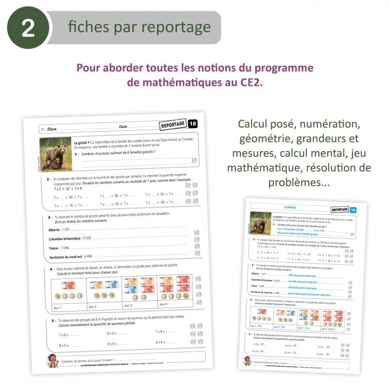 LES REPORTAGES ANIMALIERS DE MAËLLE ET NOAH