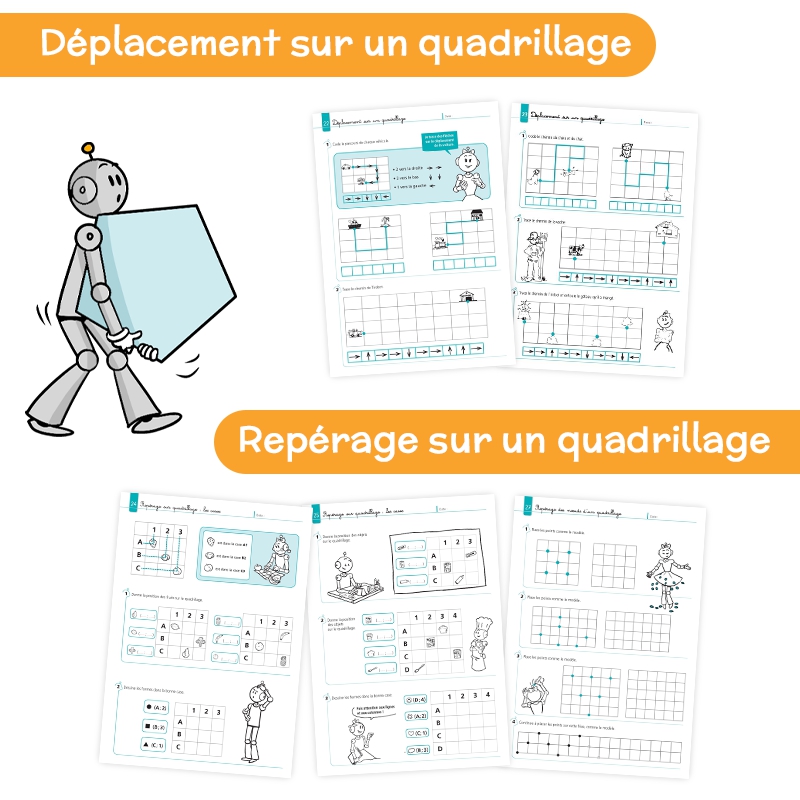JE REUSSIS EN GEOMETRIE, 1-2E PRIM.