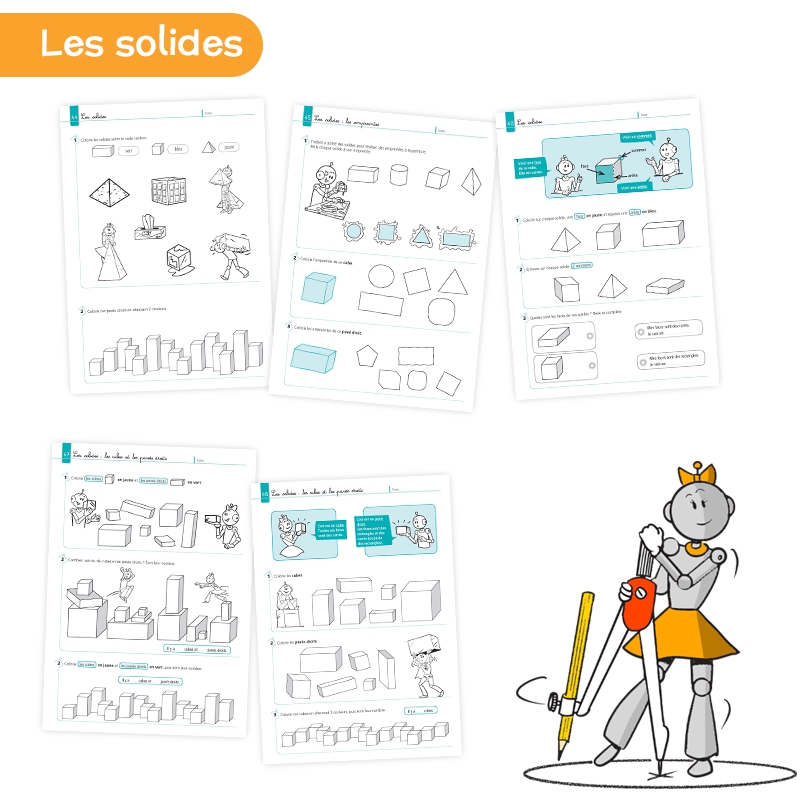 JE REUSSIS EN GEOMETRIE, 2-3e PRIM.