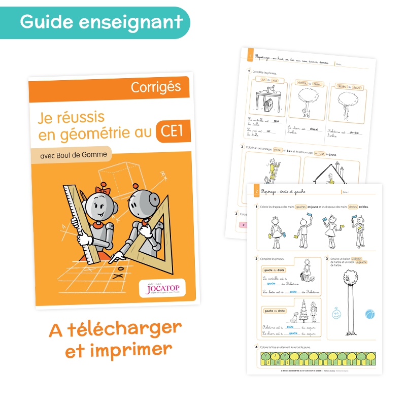 JE REUSSIS EN GEOMETRIE, 2-3e PRIM.