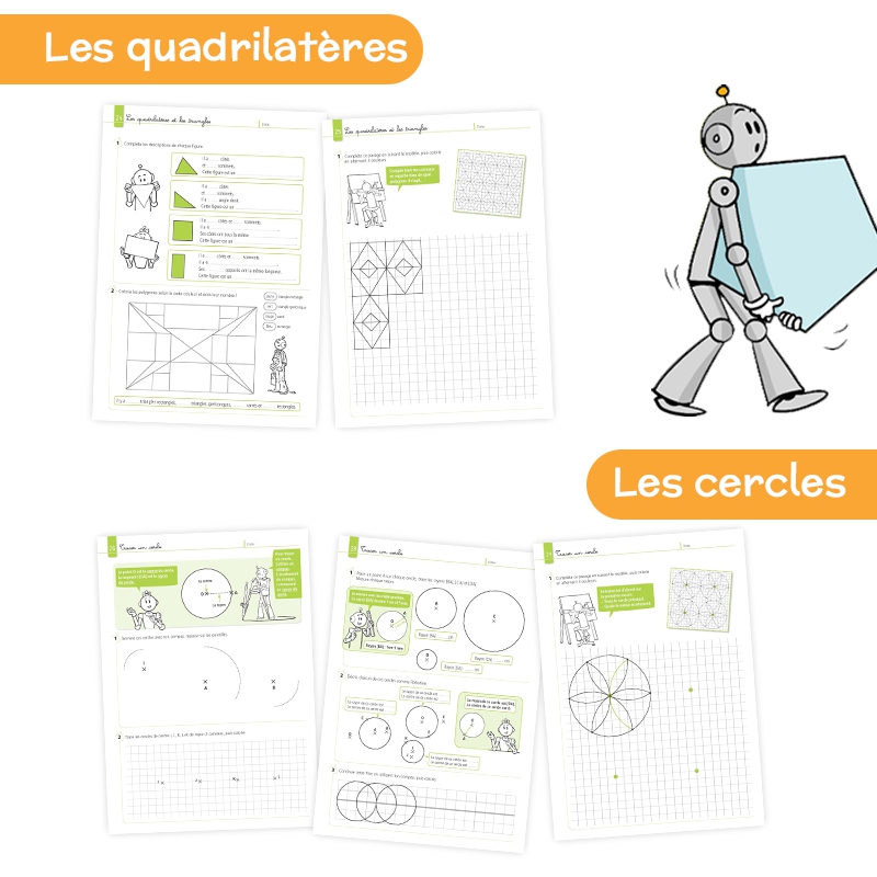JE REUSSIS EN GEOMETRIE, 3-4E PRIM.