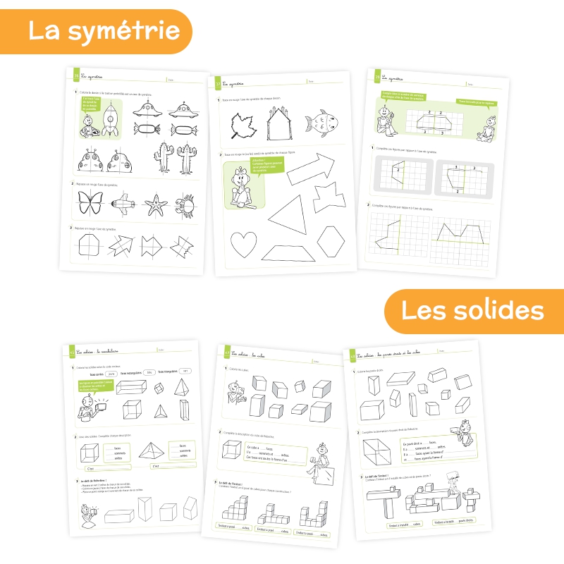 JE REUSSIS EN GEOMETRIE, 3-4E PRIM.