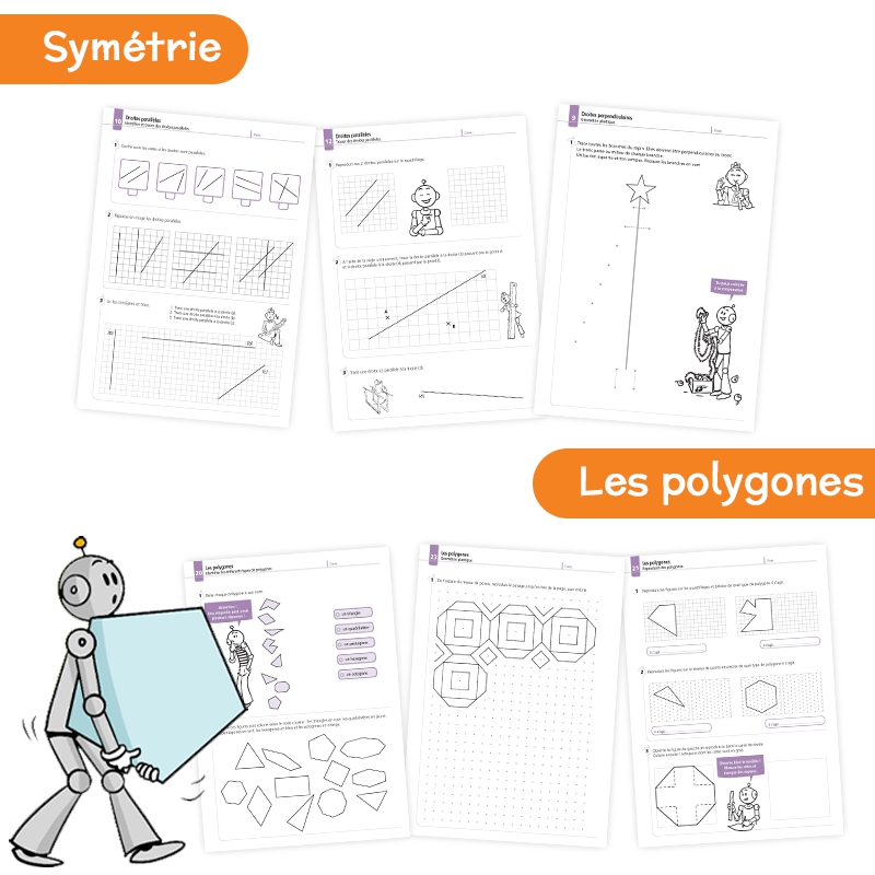 JE REUSSIS EN GEOMETRIE, 4-5E PRIM.