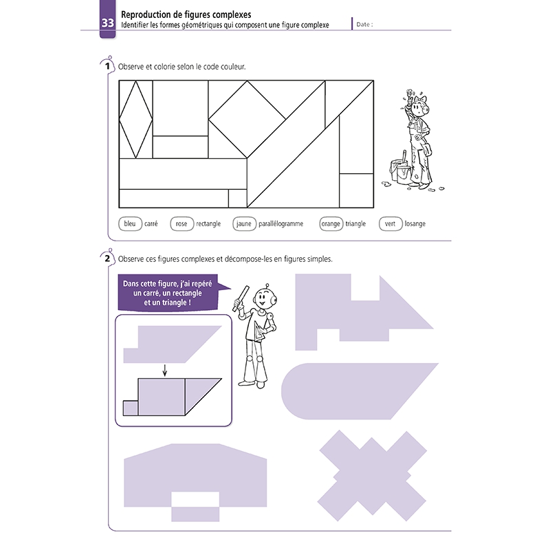 JE REUSSIS EN GEOMETRIE, 5-6E PRIM.