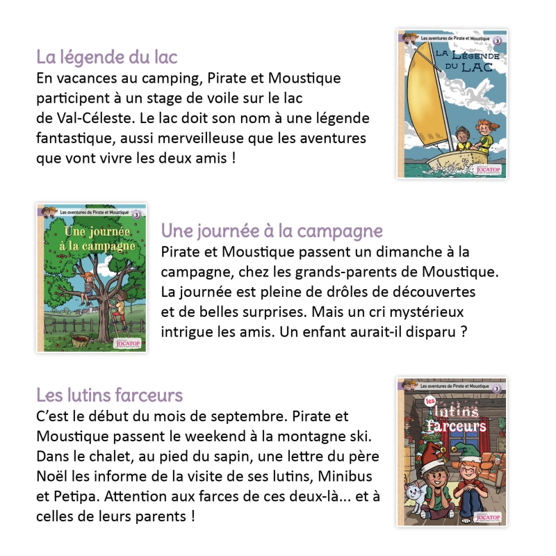 LES AVENTURES DE PIRATE ET MOUSTIQUE - RALLYE