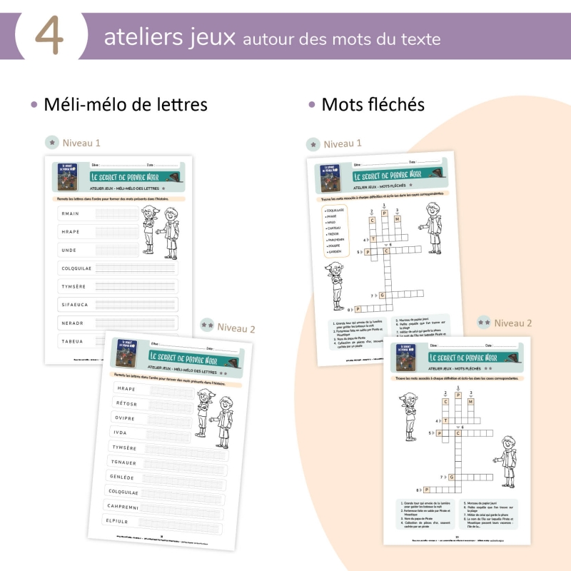 LES AVENTURES DE PIRATE ET MOUSTIQUE. LE FICHIER PÉDAGOGIQUE