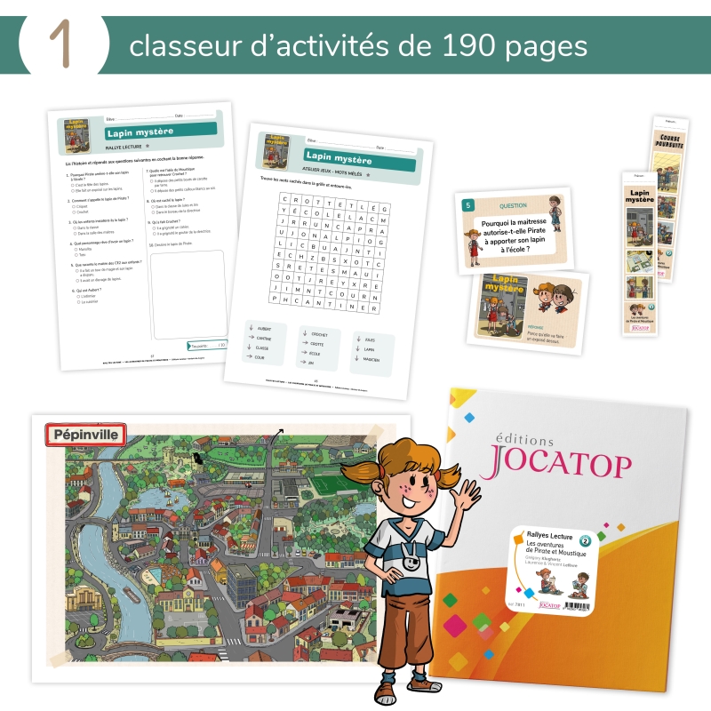 LES AVENTURES DE PIRATE ET MOUSTIQUE, LE FICHIER PÉDAGOGIQUE-NIVEAU2