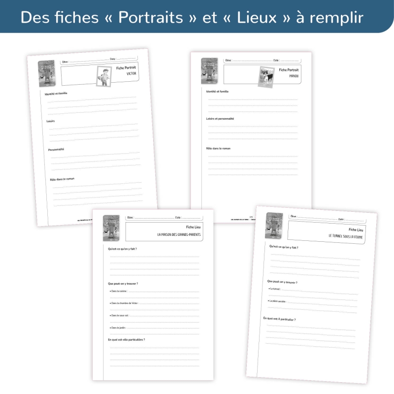 LES SECRETS DE LA TERRE, LE FICHIER