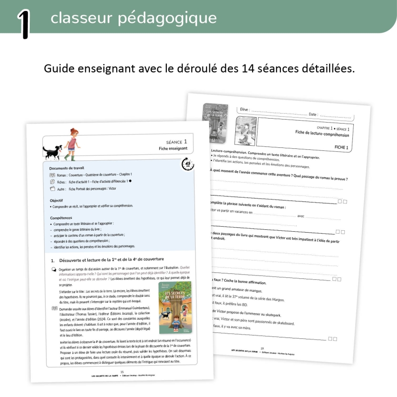 LES SECRETS DE LA TERRE, LE FICHIER