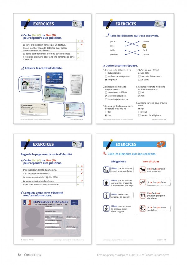 LECTURES PRATIQUES ADAPTÉES
