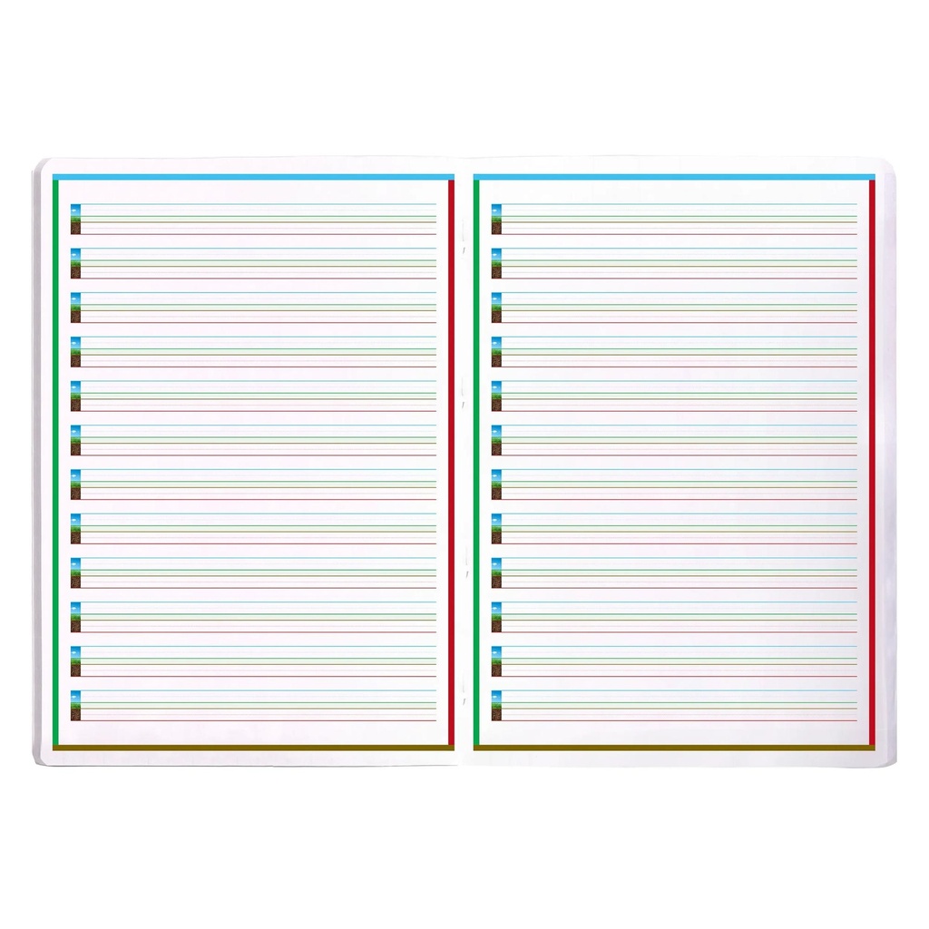 CAHIER CLAIREFONTAINE COUPE DYS/3MM, LA PIECE