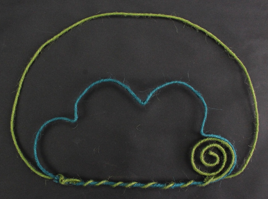 CORDE JUTE ARMÉE MOUTARDE