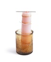 MOULE SILICONE POUR BOUGIE: TORSADE