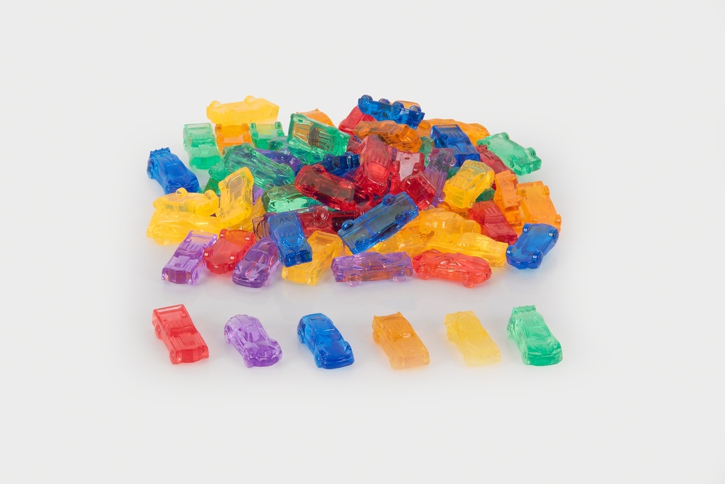 VOITURES TRANSLUCIDES, 72 PCS
