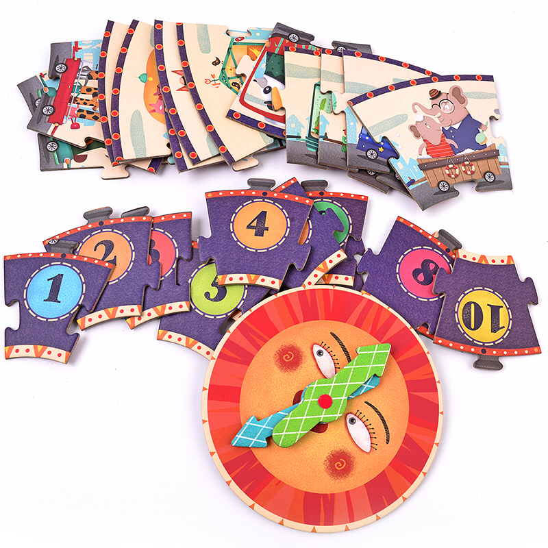 PUZZLE HORLOGE, 25 PIÈCES