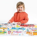PUZZLE JUMBO LES VOITURES, 40 PIÈCES