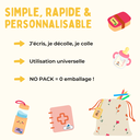 ETIQUETTES MATERNELLE, 1 PLANCHE