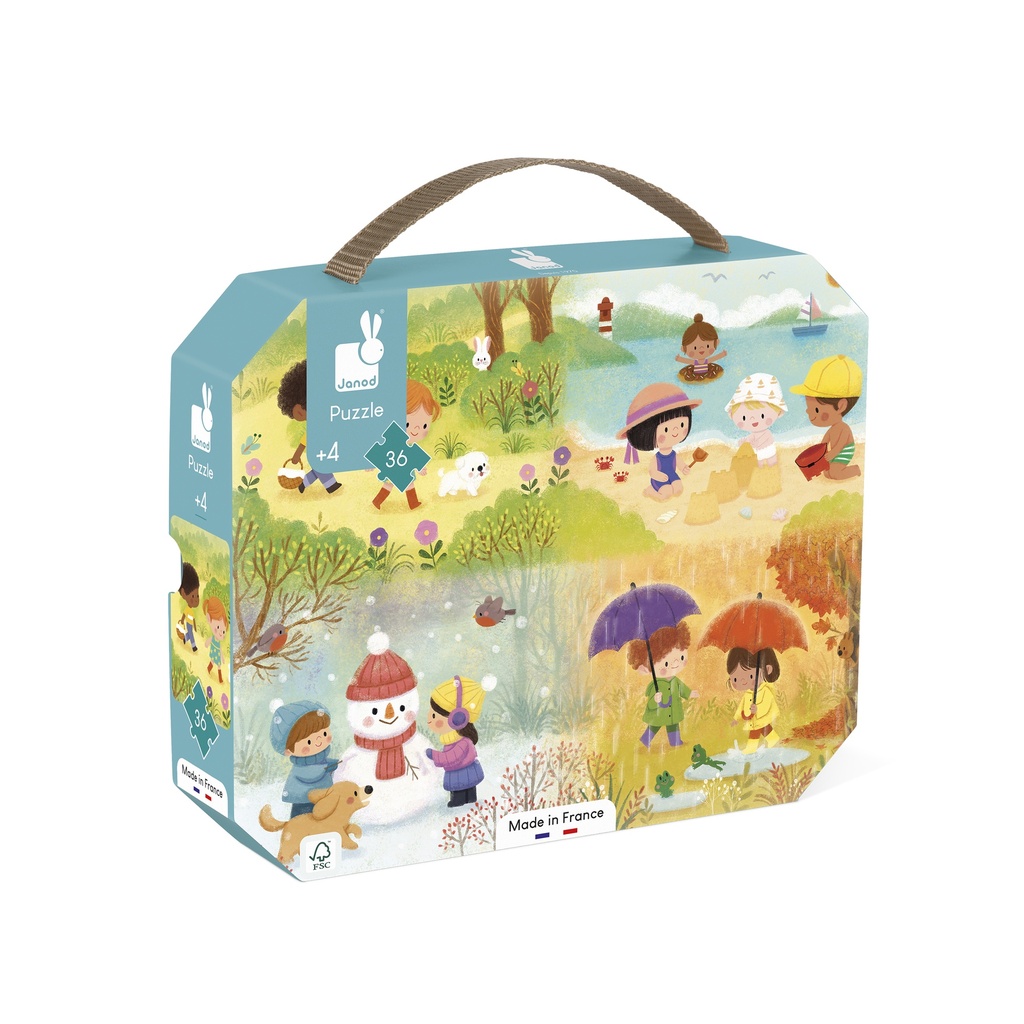 PUZZLE LES SAISONS, 36 PIÈCES