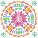 POCHOIRS MEGA RANGOLI