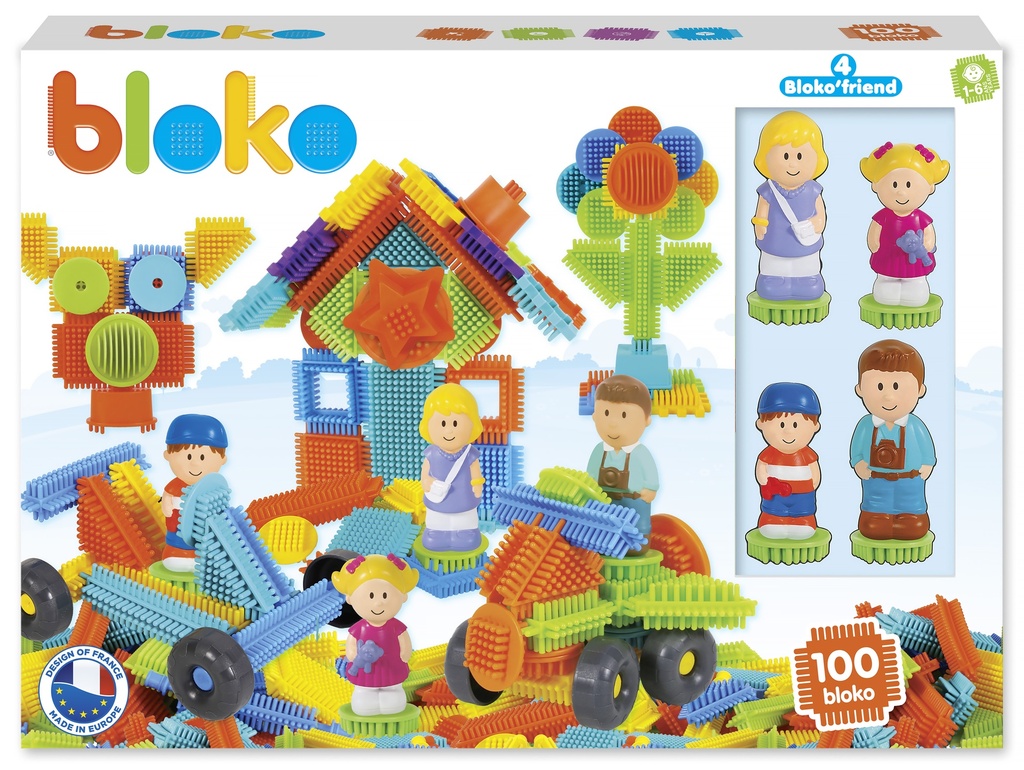BLOKO TUBE DE 100 PIÈCES
