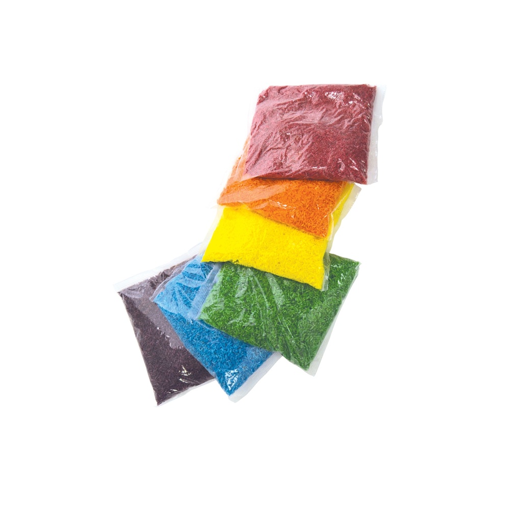 RIZ SENSORIEL COLORÉ, 6x450 GR