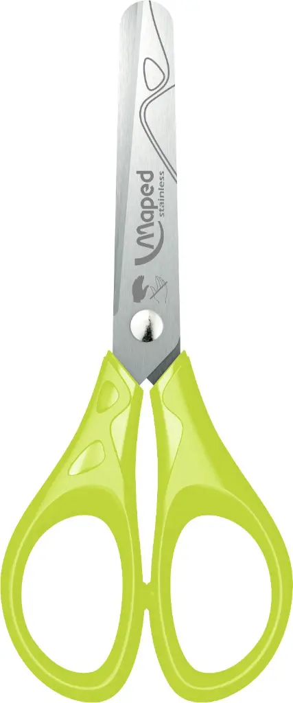 464312_ciseaux essentials pulse 13cm gaucher vert.webp