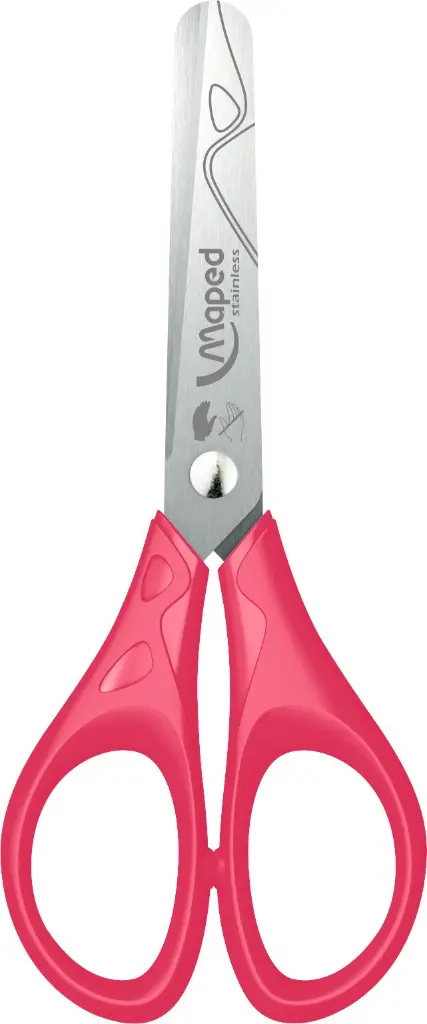 464312_ciseaux essentials pulse 13cm gaucher rouge.webp